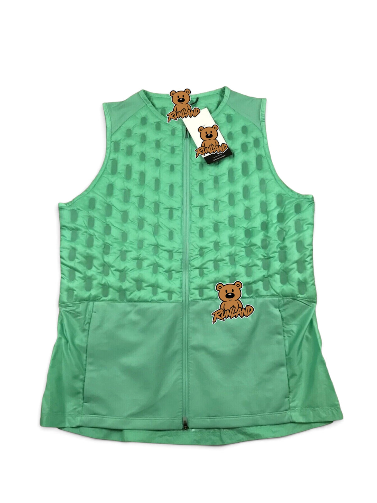 Veste sans manche vert
