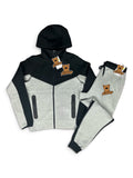Ensemble tech gris / noir