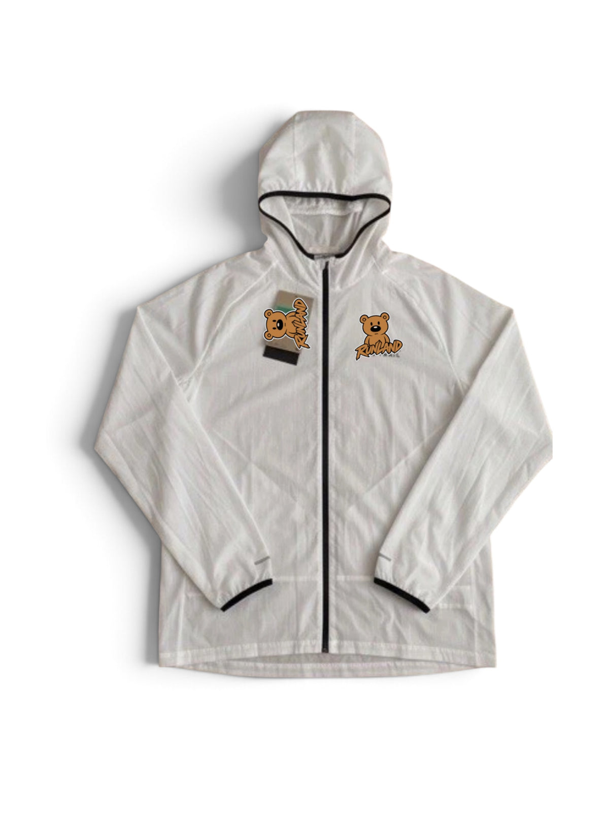 Veste trail transparent