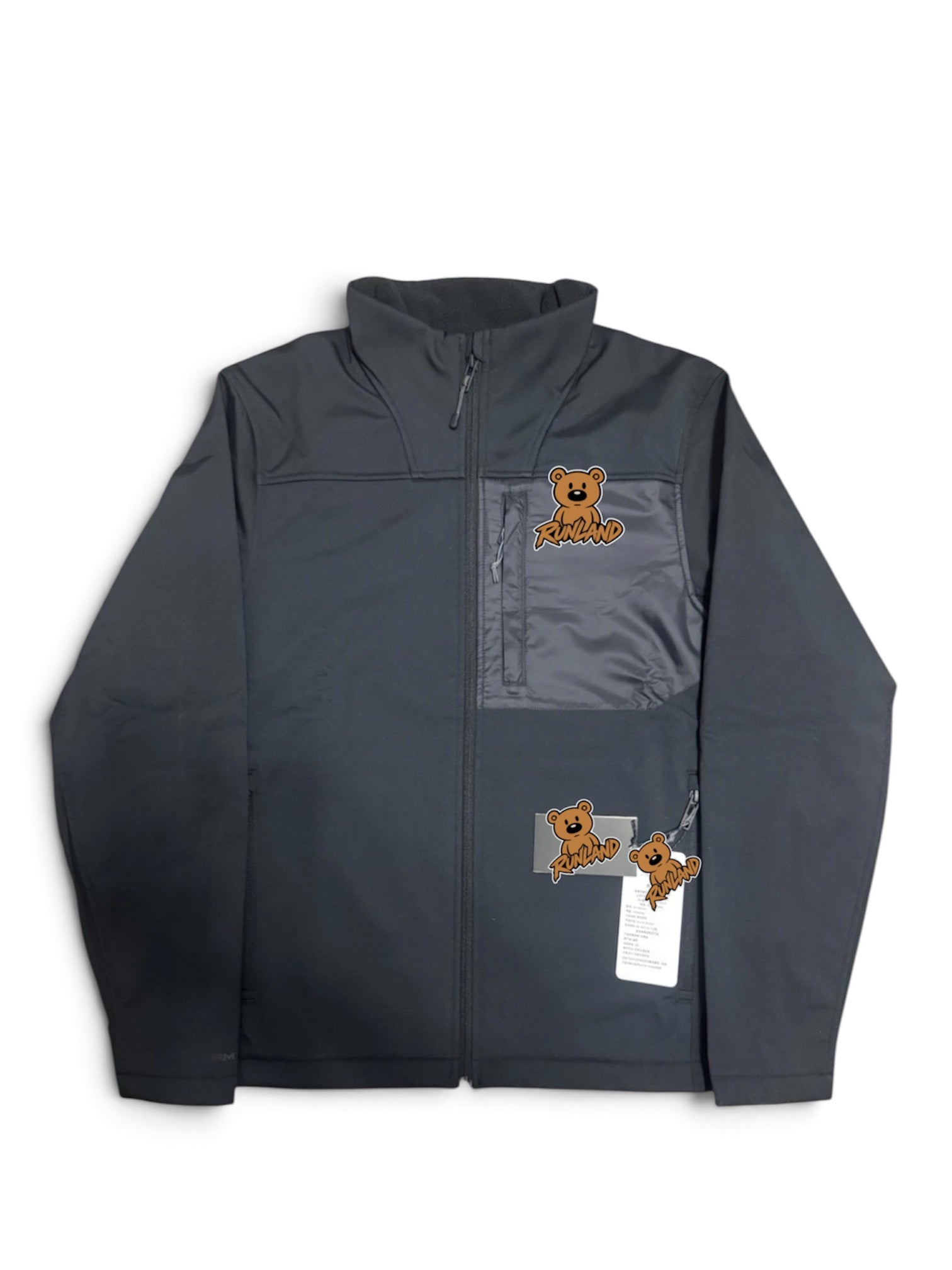 Veste hybride noir