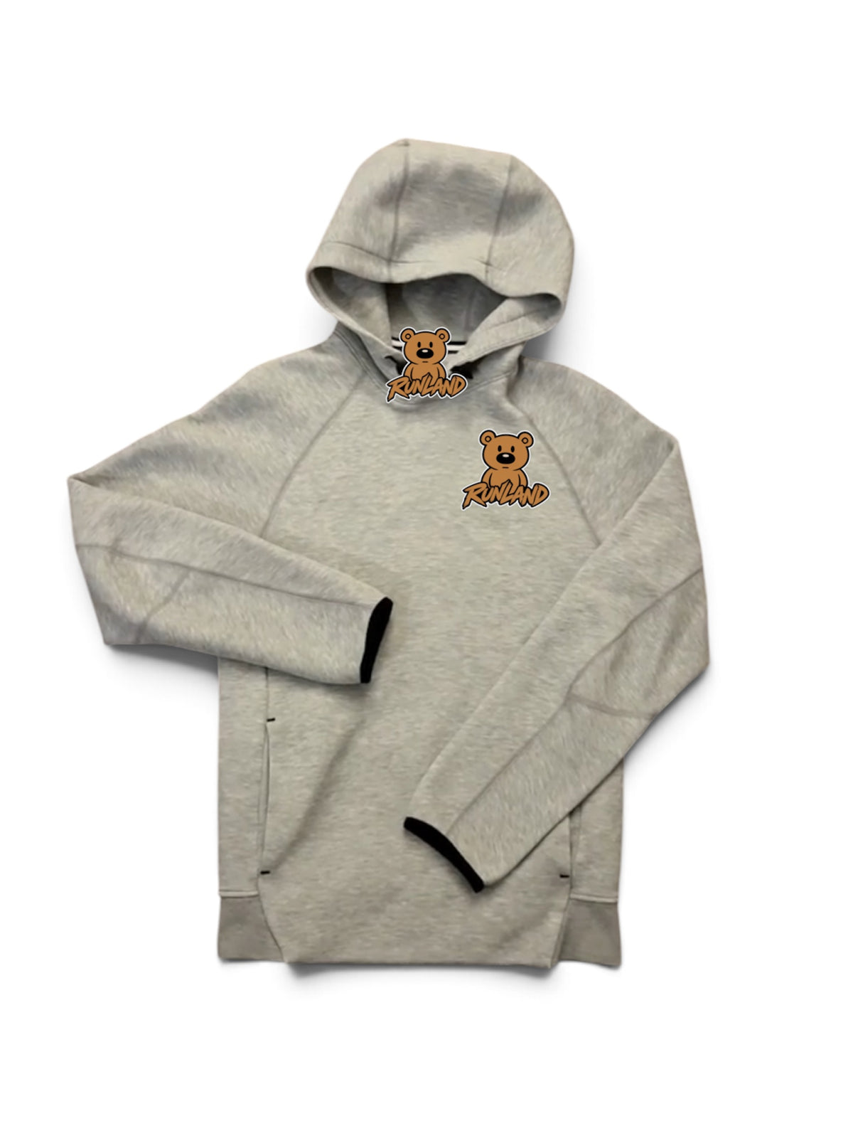 Pull  tech gris 2